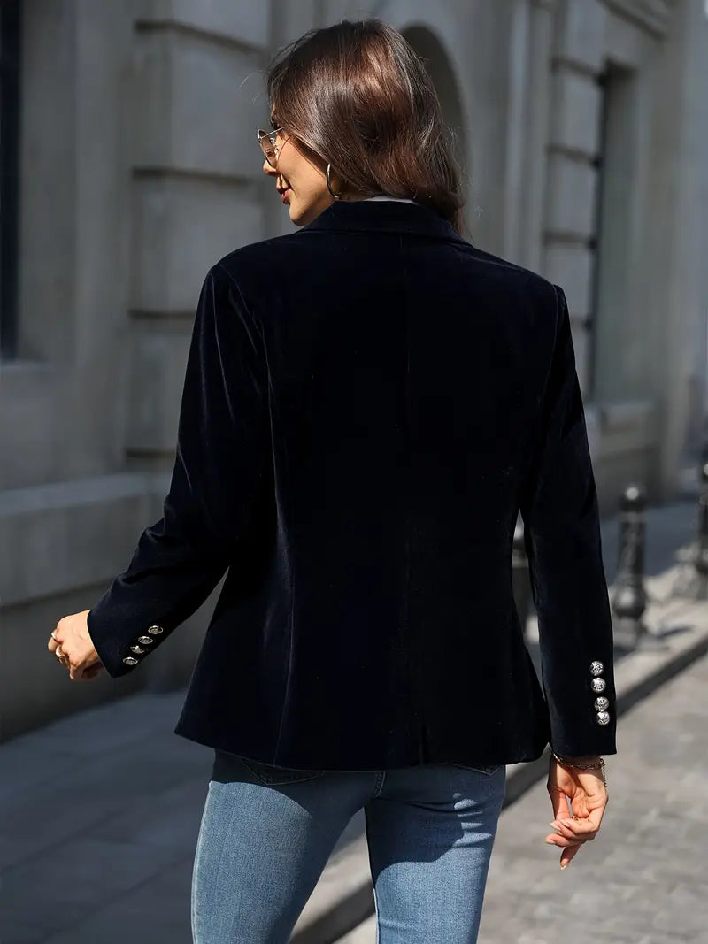 Ophelia™ | Elegant Luxe Tailored Blazer