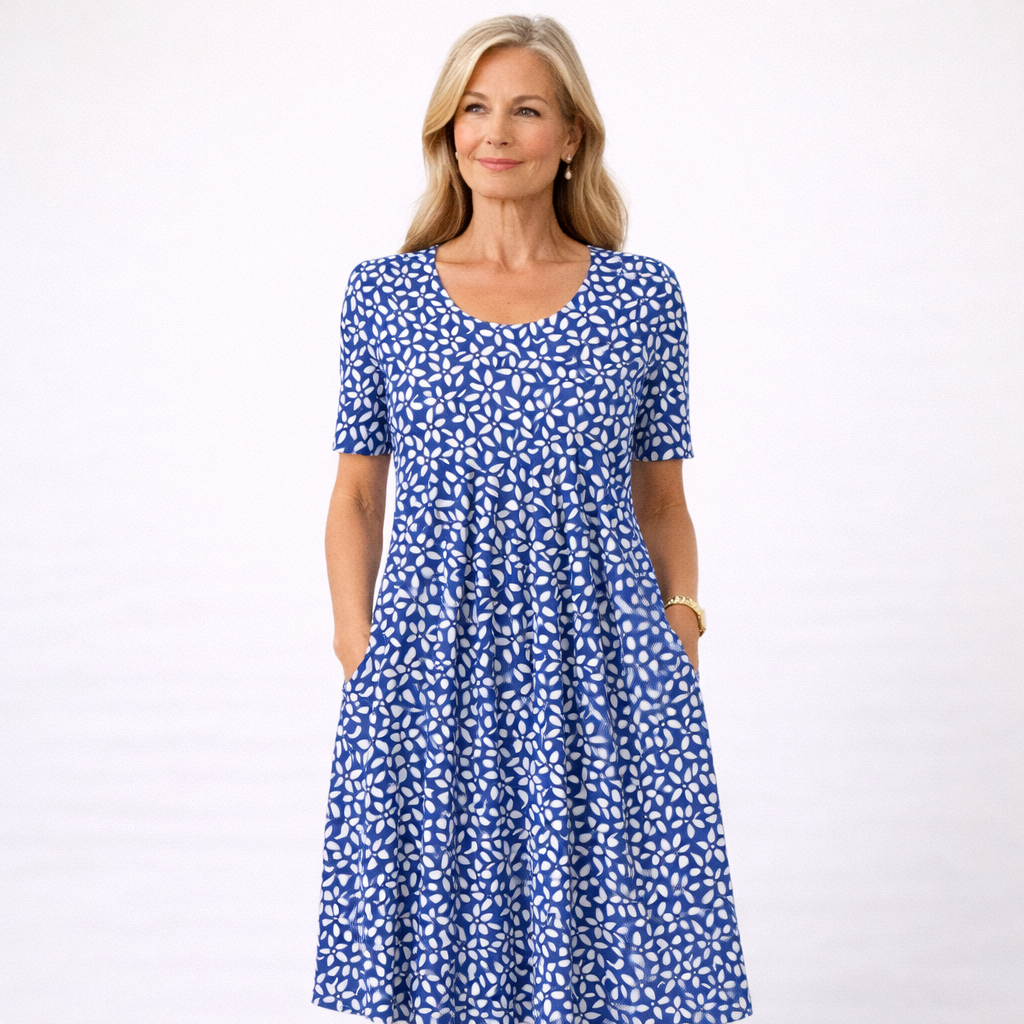 MARIANNE | ELEGANT DRESS WITH TUMMY COVERAGE