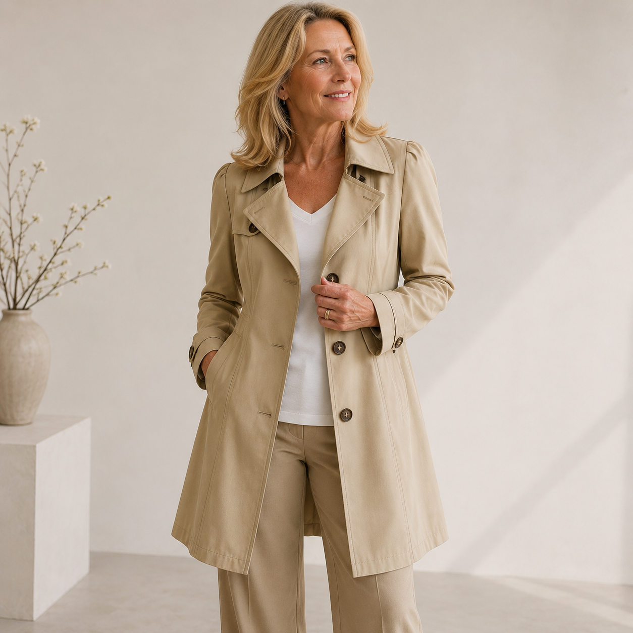 Veyressa | Vintage Trench Coat