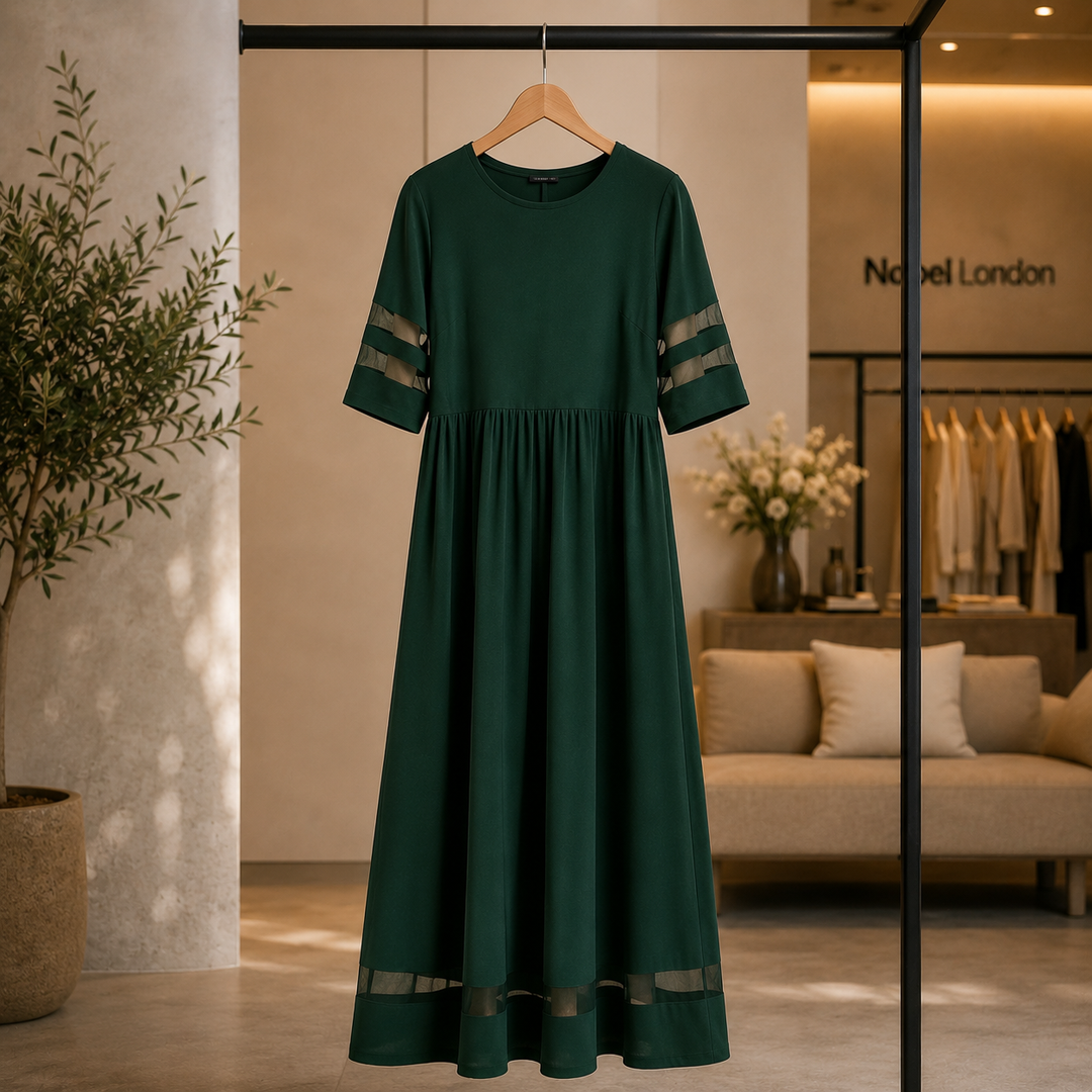 Aubrey – Flattering Tummy-Smoothing Midi Dress
