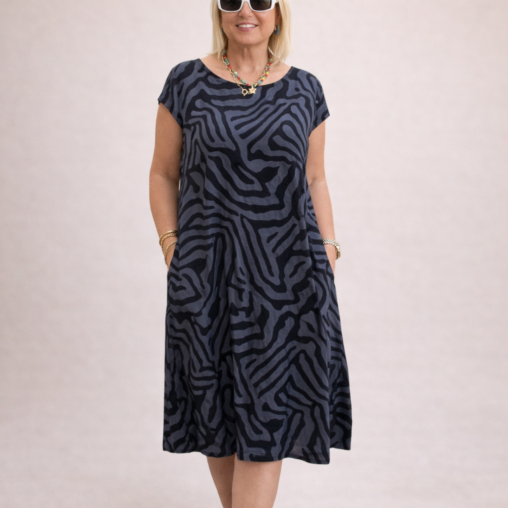 Avanille | round neck summer dress